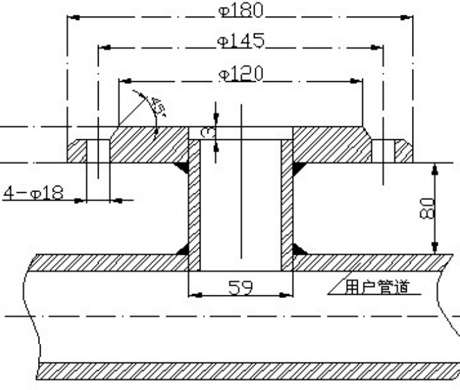 分體式電磁流量計原理圖